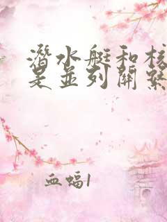 潜水艇和核潜艇是并列关系吗