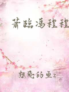 萧临冯程程小说