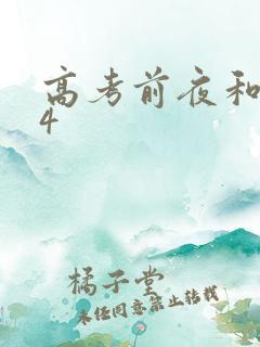 高考前夜和儿子4