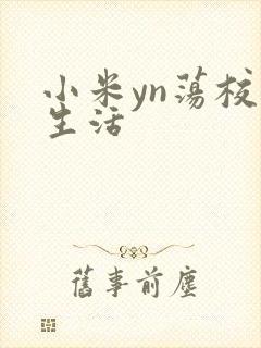 小米yn荡校园生活