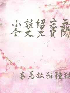 小说绍宋无弹窗全文免费阅读