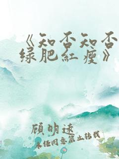 《知否知否应是绿肥红瘦》在线观看