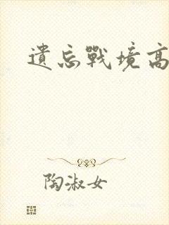 遗忘战境高清