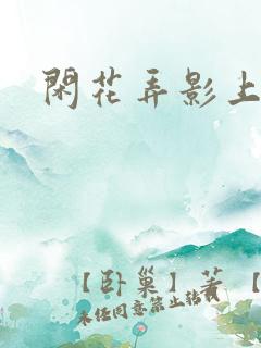 闲花弄影上