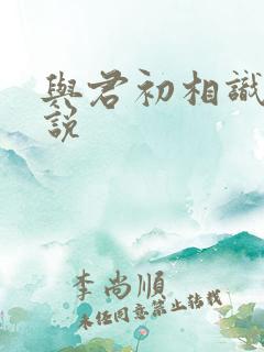 与君初相识 小说