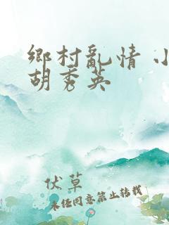 乡村乱情 小雷胡秀英