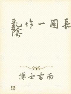 乱作一团长日光阴