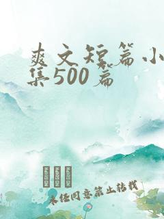 爽文短篇小说合集500篇