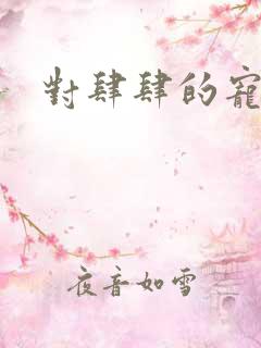 对肆肆的宠爱