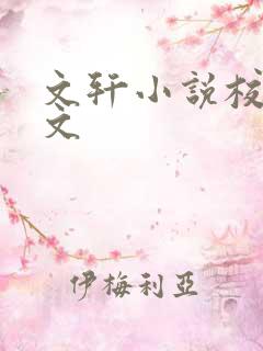 文轩小说校园甜文