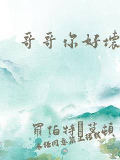 哥哥你好坏