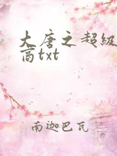 大唐之超级军火商txt