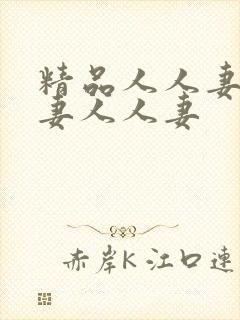精品人人妻人人妻人人妻