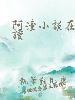 阿潼小说在线阅读