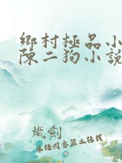 乡村极品小神医陈二狗小说