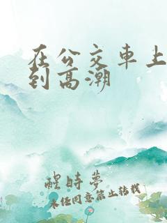 在公交车上被弄到高潮