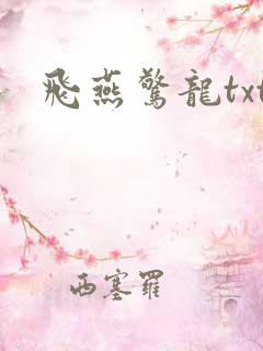飞燕惊龙txt
