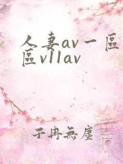 人妻av一区二区v11av