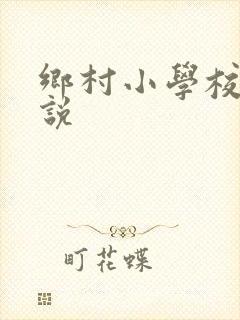 乡村小学校长小说