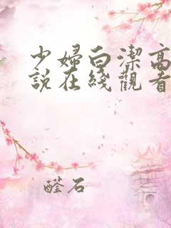 少妇白洁高义小说在线观看