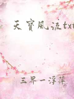 天宝风流txt