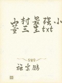 山村最强小农民董三生txt