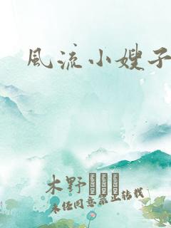 风流小嫂子