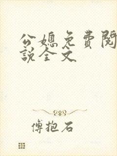 公媳免费阅读小说全文