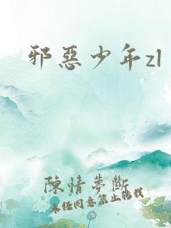邪恶少年zl
