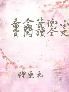 乔念萧衡小说免费阅读全文