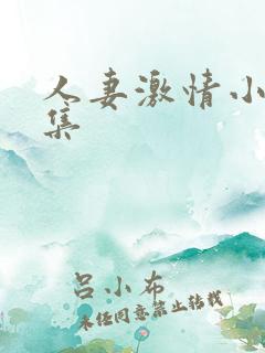 人妻激情小说合集