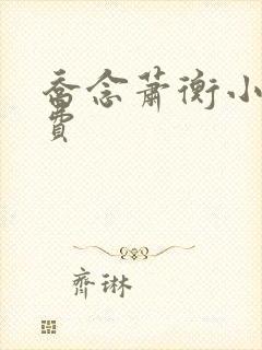 乔念萧衡小说免费