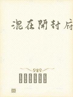 混在开封府