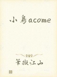 小鸟acome