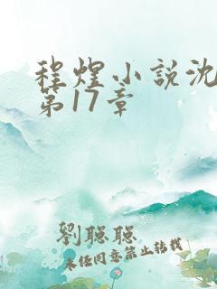程煜小说沈沉欢第17章