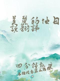 美丽的他日剧小说翻译