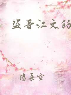 盗晋江文的网站