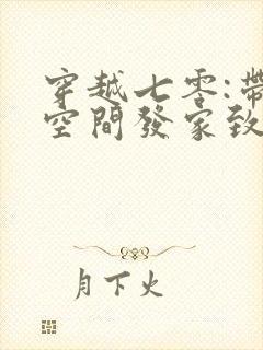 穿越七零:带着空间发家致富小说
