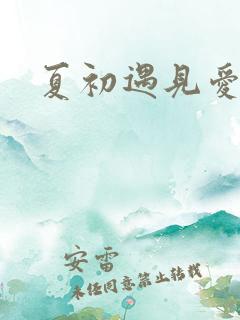 夏初遇见爱