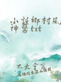 小说乡村风流小神医txt
