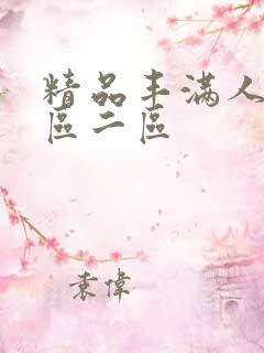 精品丰满人妻一区二区