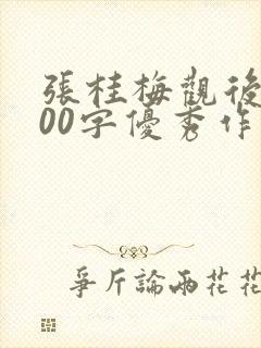 张桂梅观后感800字优秀作文