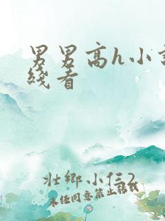 男男高h小说在线看