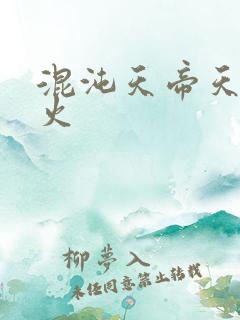 混沌天帝天地大火