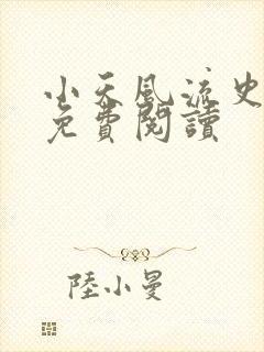 小天风流史全文免费阅读