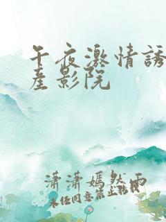 午夜激情诱惑国产影院