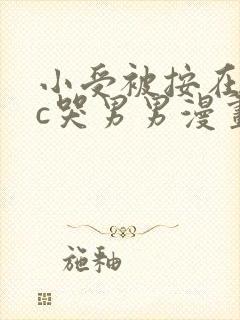 小受被按在墙上c哭男男漫画
