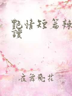 艳情短篇辣文阅读
