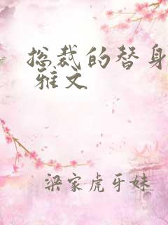 总裁的替身前妻 雅文