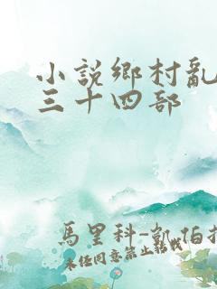 小说乡村乱情第三十四部
